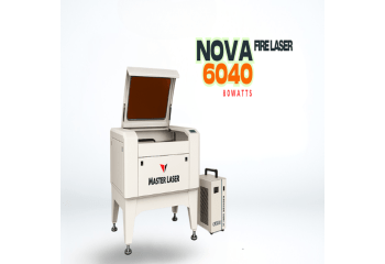 Maquina de corte e gravação a laser CO2 modelo 6040 potencia 80w