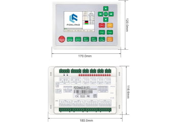 PLACA E PAINEL  RDL-6442-G PARA MÁQUINAS DE CORTE A LASER